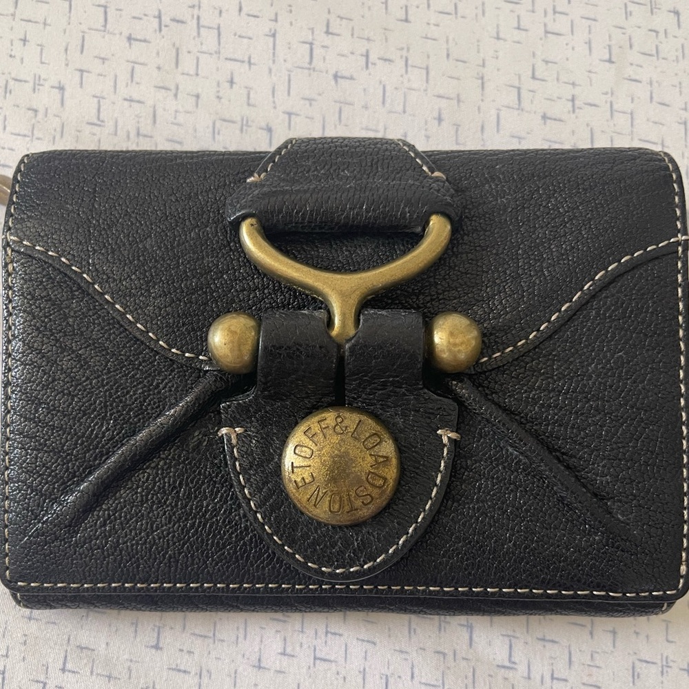 Toff & Loadstone Black Leather Bifold Wallet